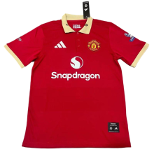 Manchester United Football Jersey New Year Edition Custom Shirt 2025/26