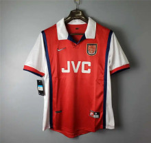 Arsenal Soccer Retro Jersey Home Custom Shirt 1998-99