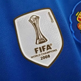 Manchester United Retro Home Long Sleeve Football Jersey Shirt 2008/09