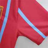 Aston Villa Retro Football Jersey Home Custom Shirt 1993-95
