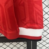 Manchester United Retro Home Long Sleeve Football Jersey Shirt 1992/94