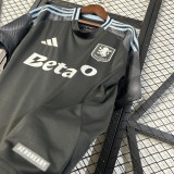 Aston Villa Football Jersey Away Custom Shirt 2025/26