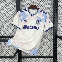 Aston Villa Football Jersey Third Away Custom Shirt 2025/26