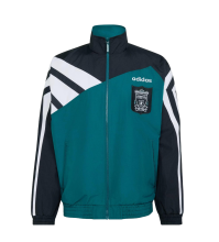 Liverpool Retro Style Windbreaker Jacket Green 1995/96