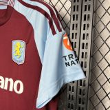 Aston Villa Football Jersey Home Custom Shirt 2024/25