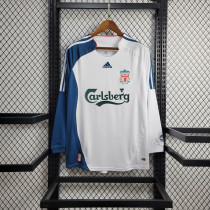Liverpool Retro Football Jersey Third Away Long Sleeve Custom Shirt 2006/07