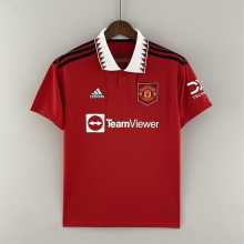 Manchester United Retro Home Football Jersey Custom Shirt 2022/23
