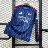 Arsenal Soccer Jersey Away Long Sleeve Custom Shirt 2025/26