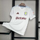 Aston Villa Football Jersey Away Custom Shirt 2024/25