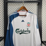 Liverpool Retro Football Jersey Third Away Long Sleeve Custom Shirt 2006/07