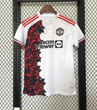 Manchester United Red & White Special Edition Football Jersey Shirt 2025/26