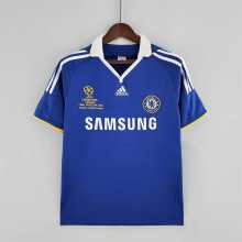 Chelsea Retro Football Jersey Home Champions League Custom Shirt 08-09