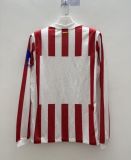 Atletico Madrid Soccer Jersey Home Long Sleeve Custom Shirt 2025/26