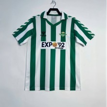 Real Betis Retro Jersey Home Soccer Shirt 1988/89