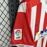 Atletico Madrid Retro Soccer Jersey Home Shirt 2002-03