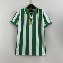 Real Betis Retro Jersey Home Soccer Shirt 1999/00