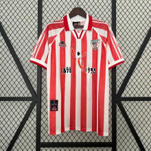Athletic Club de Bilbao Retro Soccer Jersey Home Custom Shirt 1997/98