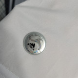 Real Madrid Retro Jersey Home Long Sleeve Custom Soccer Shirt 2009/10