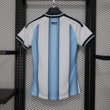 Argentina Authentic Soccer Jersey Women's Home Shirt World Cup 2026 - Player Version