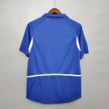 Brazil Retro Jersey Custom Away Soccer Jersey World Cup 2002