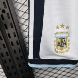 Argentina Authentic Soccer Jersey White Shorts World Cup 2026