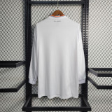 Real Madrid Retro Jersey Home Custom Long Sleeve Soccer Shirt 2013/14