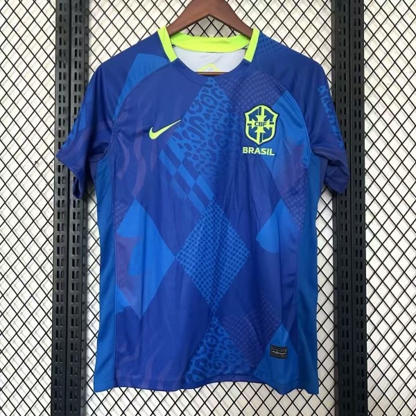 Brazil Soccer Jersey Away Custom Shirt 2025