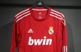 Real Madrid Authentic Retro Jersey Third Away Long Sleeve Soccer Shirt 2011/12