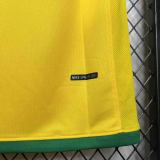 Brazil Retro Jersey Custom Home Soccer Jersey World Cup 2006