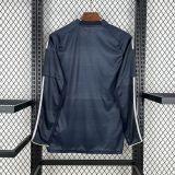 Real Madrid Soccer Jersey Away Long Sleeve Custom Shirt 2025/26