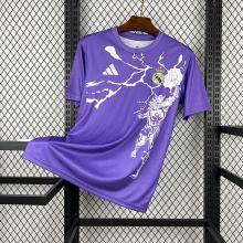 Real Madrid Soccer Jersey Pre-Match Marvel Custom Shirt 2025/26