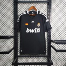 Real Madrid Retro Jersey Third Away Custom Soccer Shirt 2008/09