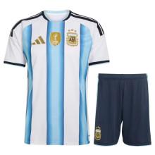 Argentina Soccer Jersey Home Kit Jersey+Shorts World Cup 2026