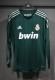 Real Madrid Authentic Retro Jersey Third Away Long Sleeve Soccer Shirt 2012/13