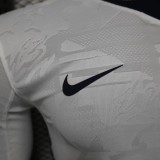 England Authentic Soccer Jersey Home Long Sleeve Shirt World Cup 2026