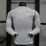 England Authentic Soccer Jersey Home Long Sleeve Shirt World Cup 2026