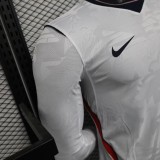 England Authentic Soccer Jersey Home Long Sleeve Shirt World Cup 2026