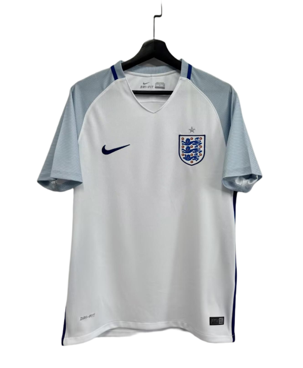 England Retro Football Jersey Home Custom Shirt 2016