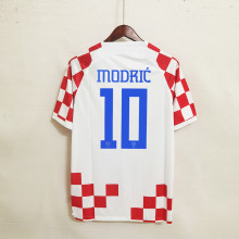 MODRIĆ #10 Croatia Retro Soccer Jersey Home Custom Shirt World Cup 2022