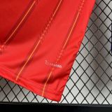 Spain Soccer Jersey Home Long Sleeve Custom Shirt World Cup 2026