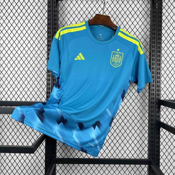 Spain Soccer Jersey Goalkeeper Custom Shirt World Cup 2026