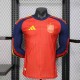 Spain Authentic Soccer Jersey Home Long Sleeve Shirt World Cup 2026