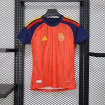 Spain Authentic Football Jersey Women's Home Shirt World Cup 2026 - Player Version