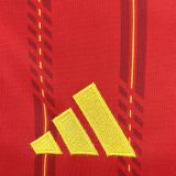 Spain Soccer Jersey Home Long Sleeve Custom Shirt World Cup 2026