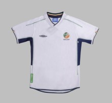 Ireland Retro Soccer Jersey Away Custom Shirt 2002