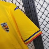 Romania Soccer Jersey Home Custom Shirt EURO 2024