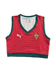 Portugal Soccer Jersey Women's Home Vest World Cup 2026