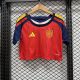 Spain Football Jersey Home Women's Crop Top World Cup 2026