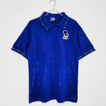 Italy Retro Soccer Jersey Home Custom Shirt 1994