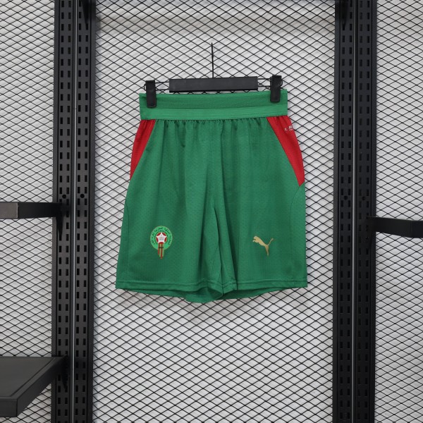 Morocco Authentic Soccer Jersey Home Shorts 2026 World Cup
